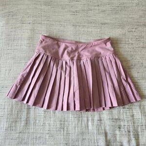 Head Mauve Pleated Tennis Skirt